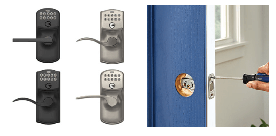 Bedroom Door Lock with Code