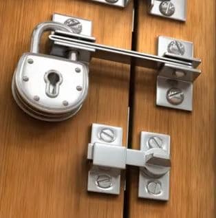 Secure the Front Door- (The Additional Lock)