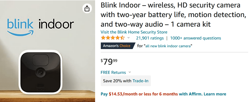 Best Security Cameras on Amazon