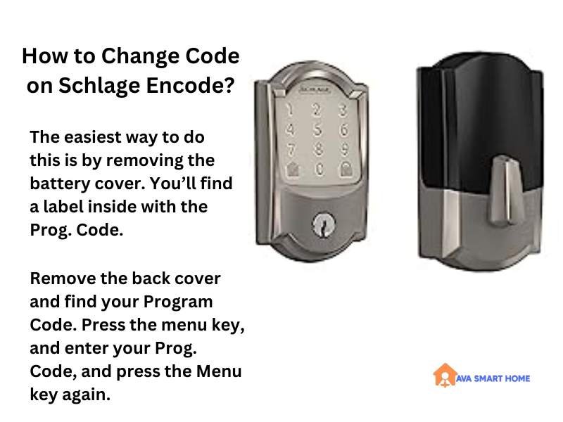 How to Change Code on Schlage Encode?