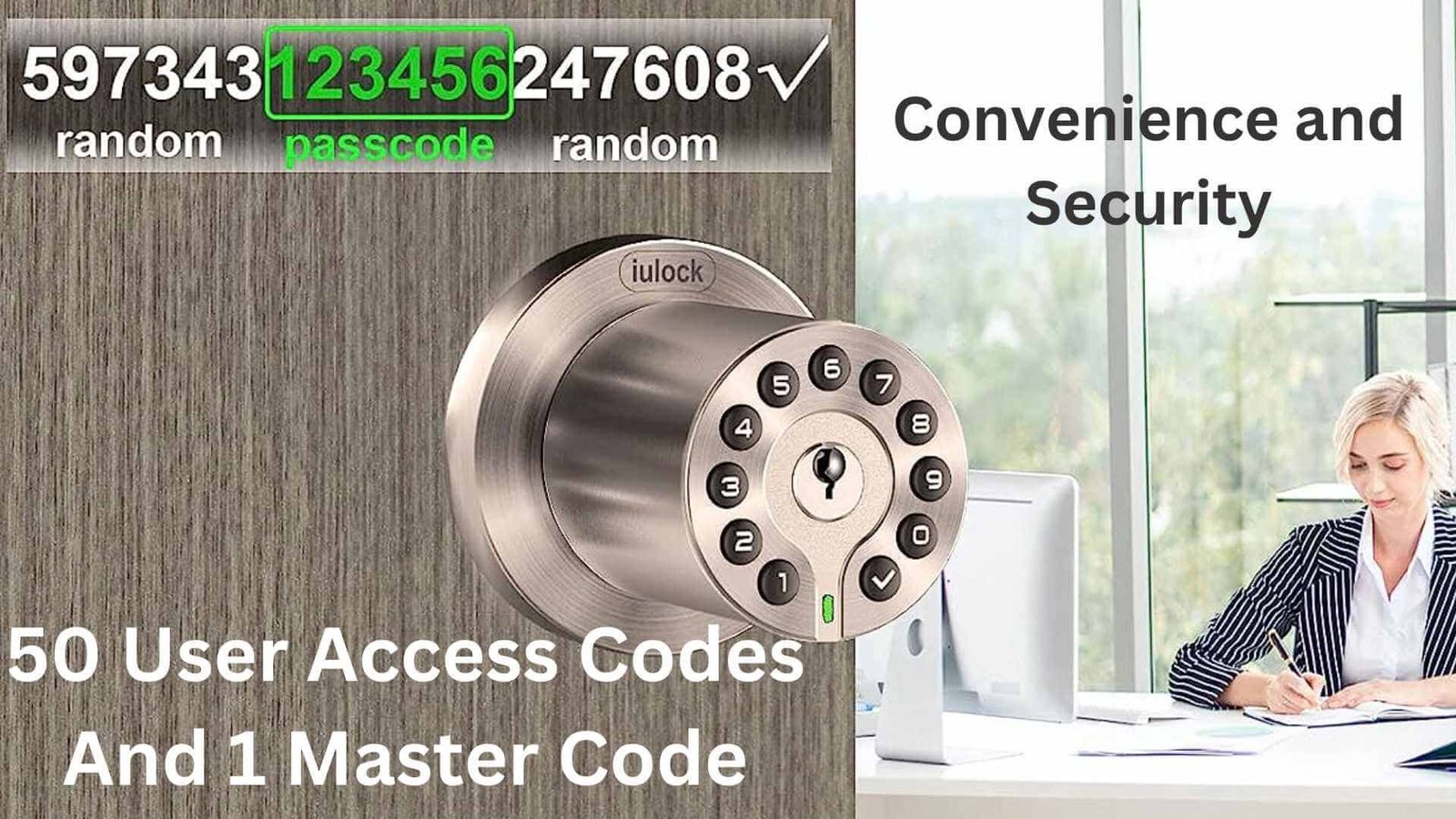 Code Door Lock for Bedroom