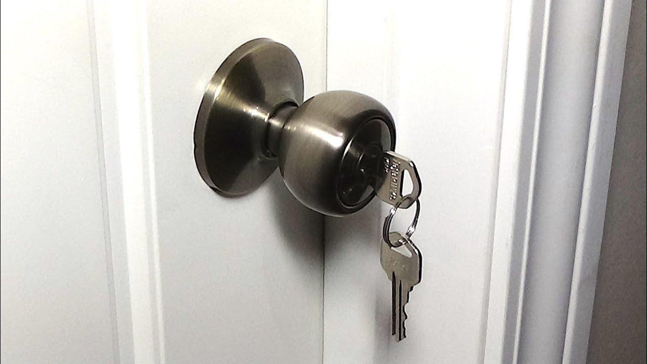 How To Lock Bedroom Door From Outside?