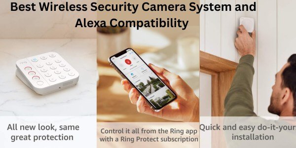 Wireless Security Camera System with Remote Viewing No Monthly Fee