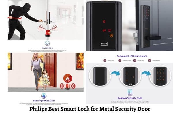 Smart Lock for Metal Security Door