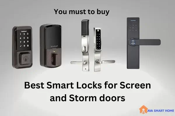 Smart Locks for Screen and Storm doors