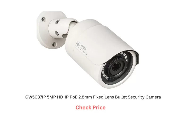 GW Security 5mp POE Bullet Camera: A Complete Guide