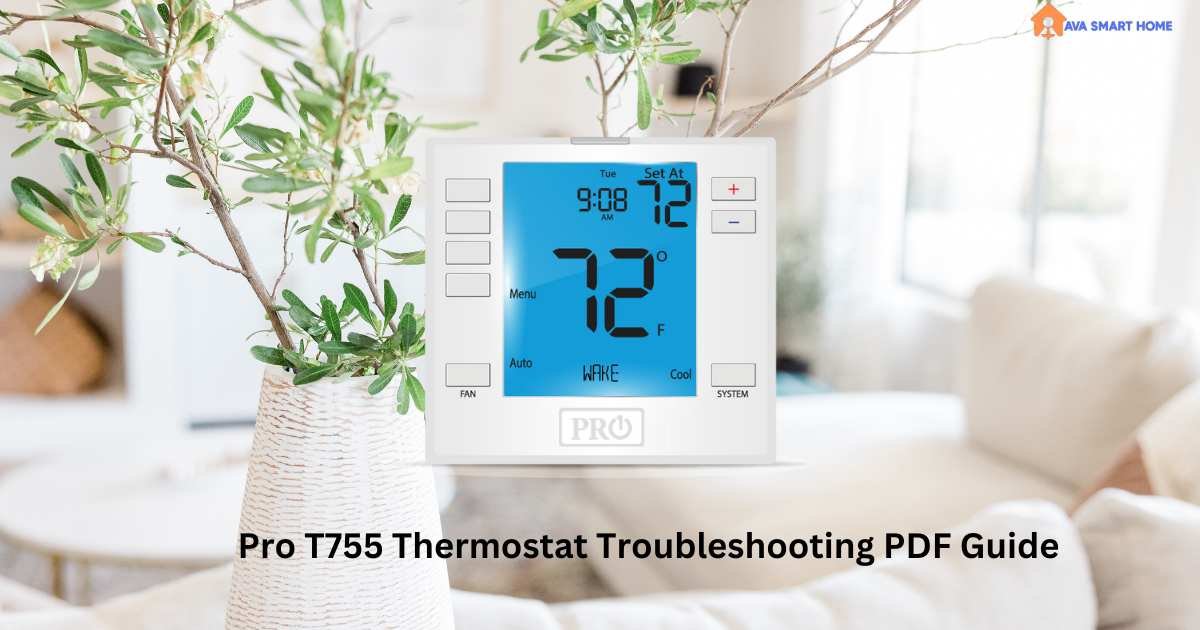 Pro T755 Thermostat Troubleshooting PDF Guide